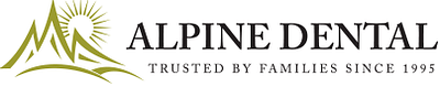 Alpine Dental: Taylor M. Bybee DDS, Branden R. Ferguson DDS Logo